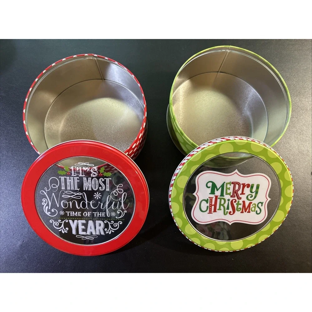 Brother and Sister Christmas Tin 2018 - Lot of 3